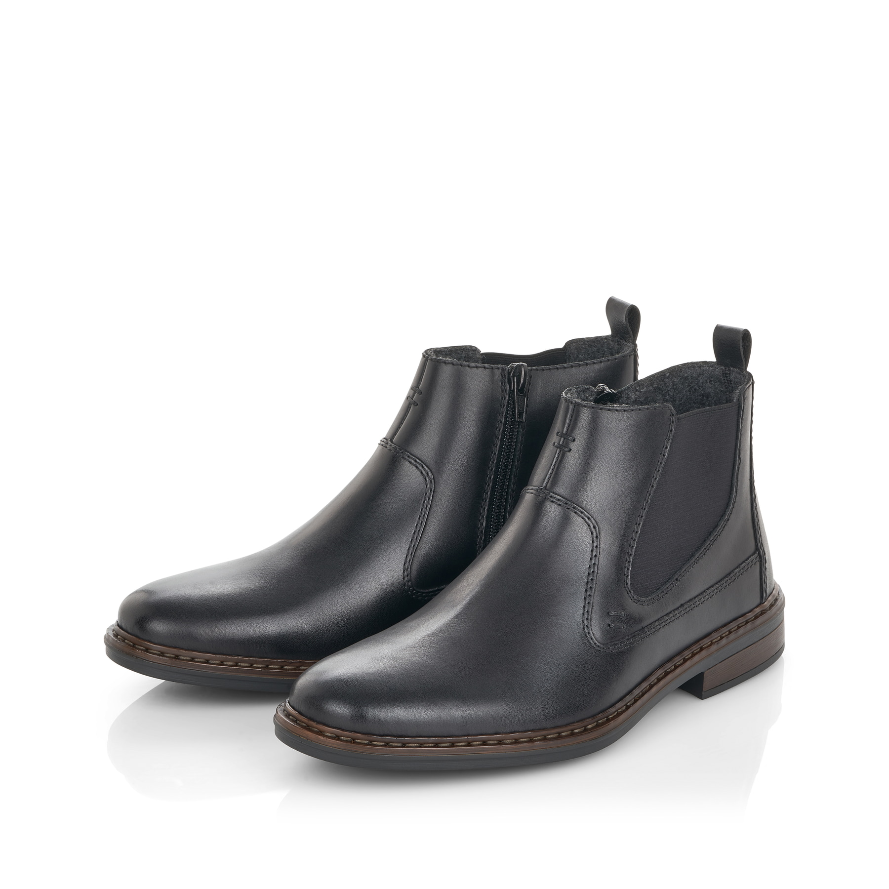 Rieker Herren Chelsea Boots tiefschwarz