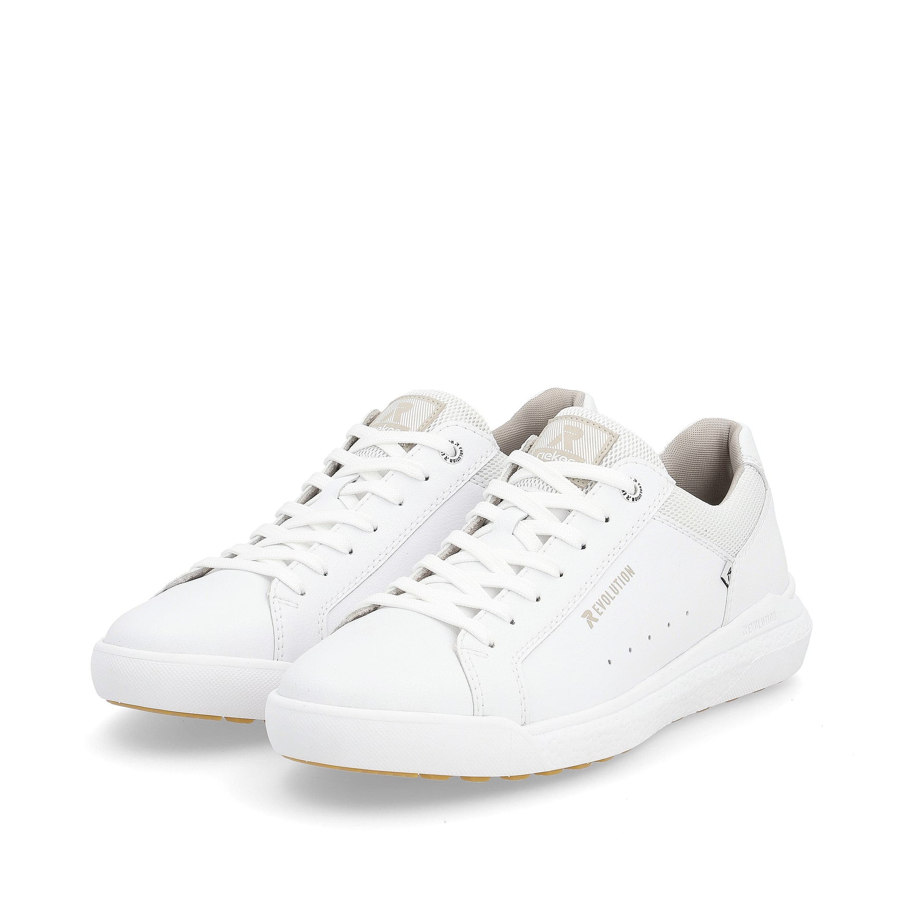 Rieker EVOLUTION Herren Sneaker pearl white