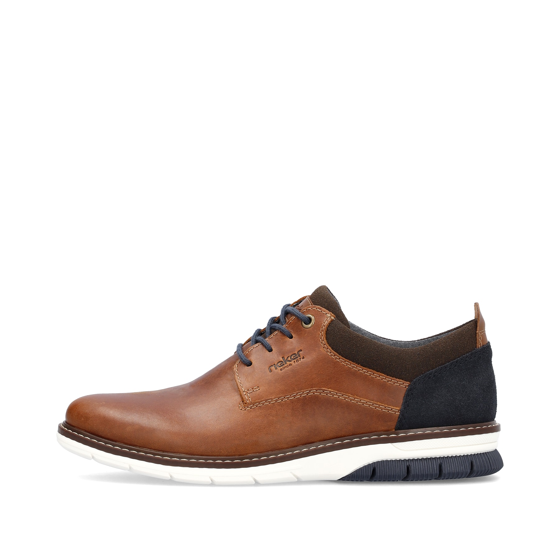 Rieker Herren Schnürschuhe holzbraun