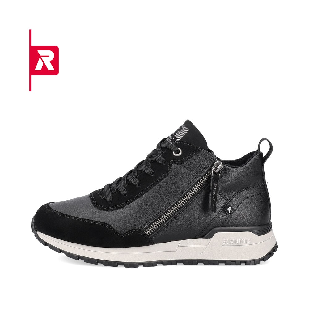 Rieker EVOLUTION Damen Sneaker steel black