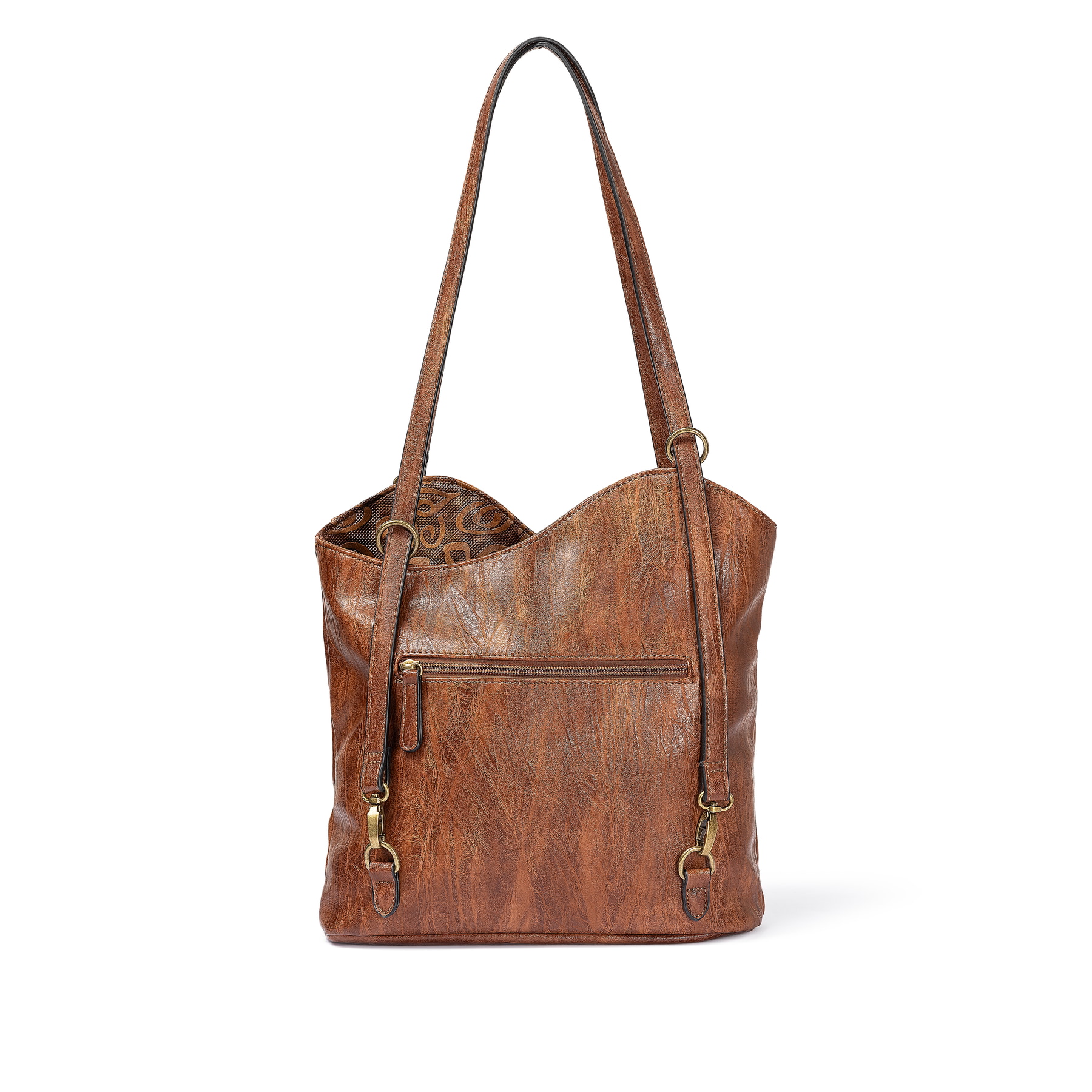 Rieker Damen Shopper kastanienbraun