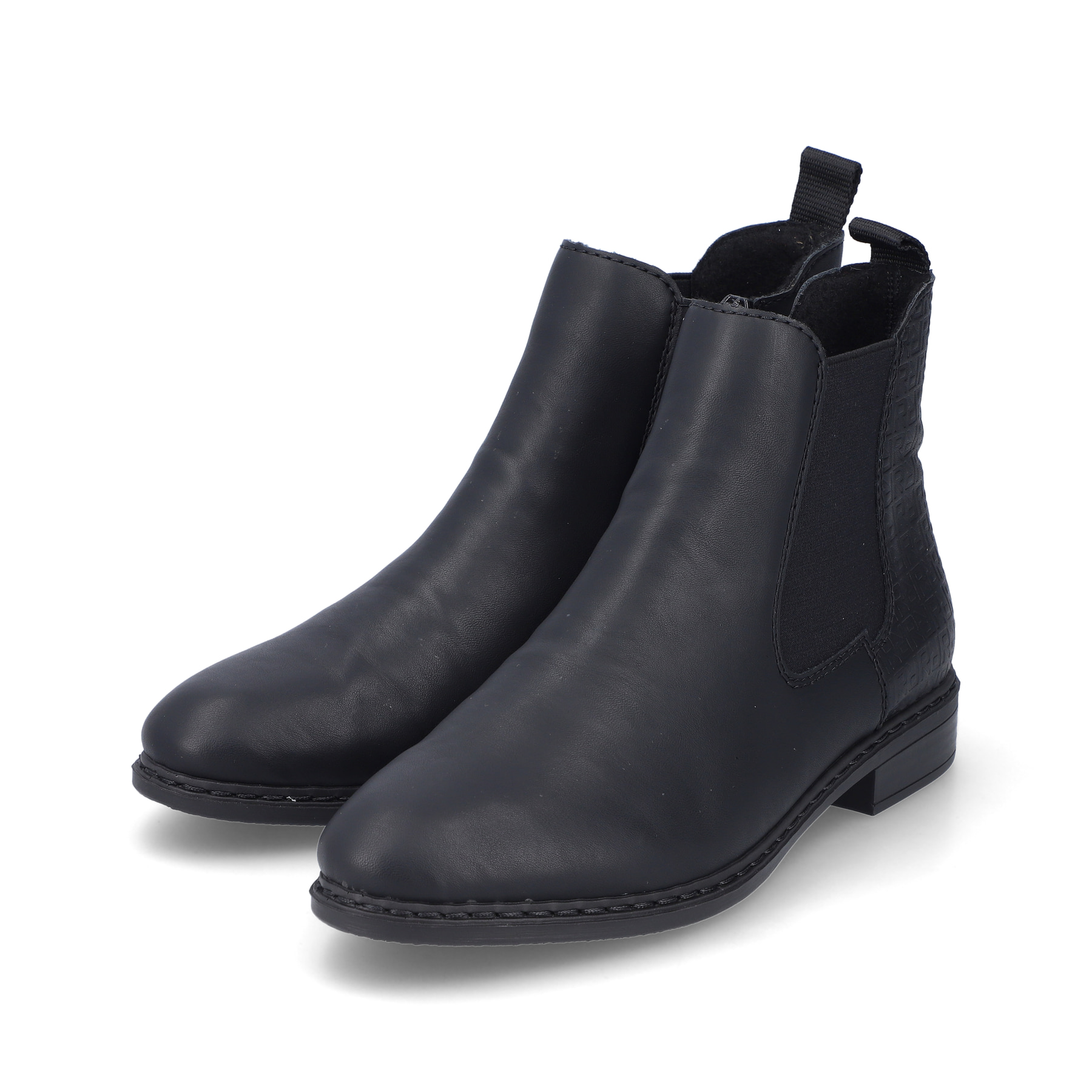 Rieker Damen Chelsea Boots nachtschwarz