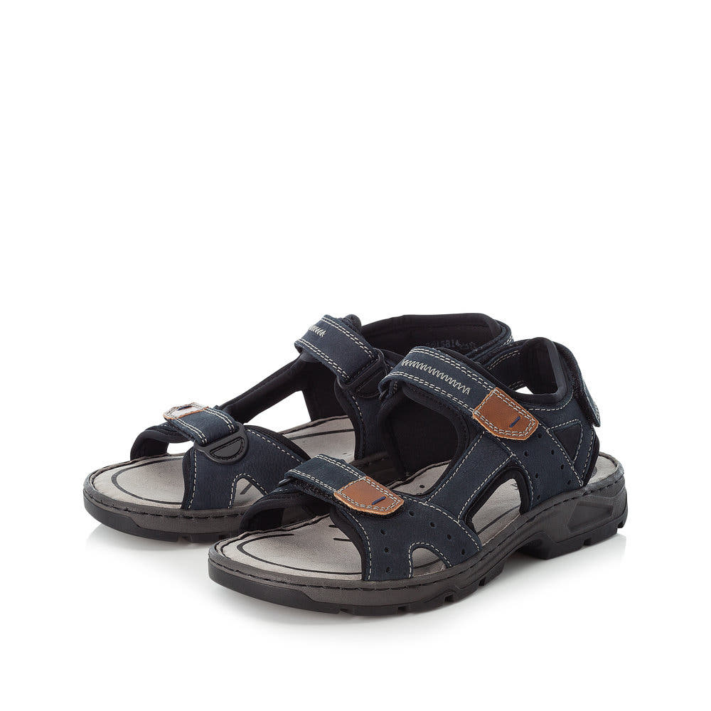 Rieker Herren Trekkingsandalen meeresblau