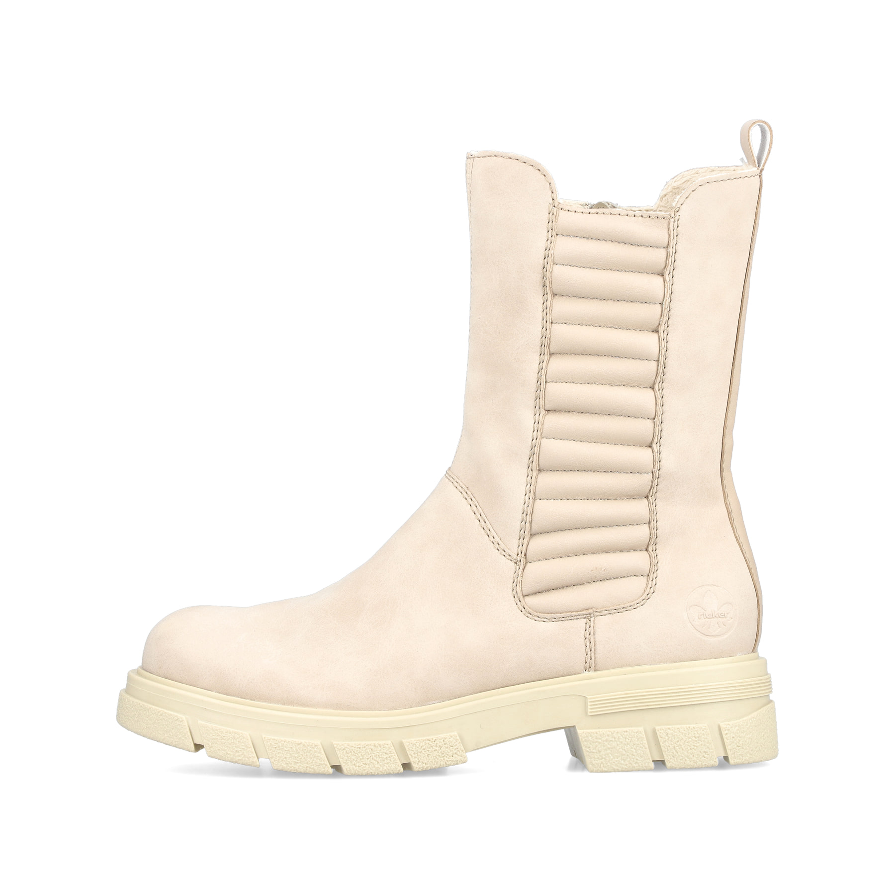 Rieker Damen Chelsea Boots hellbeige