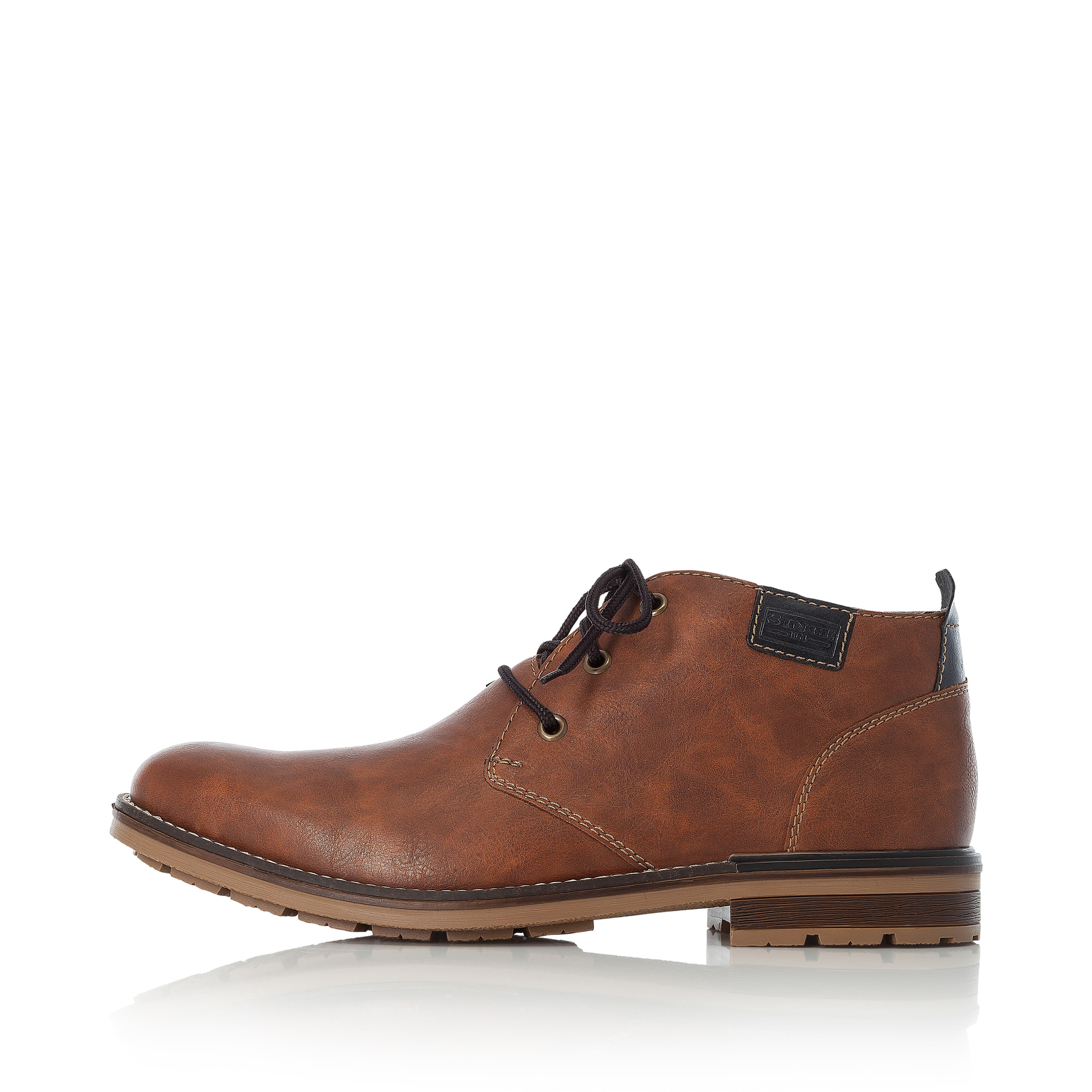 Rieker Herren Schnürschuhe karamellbraun