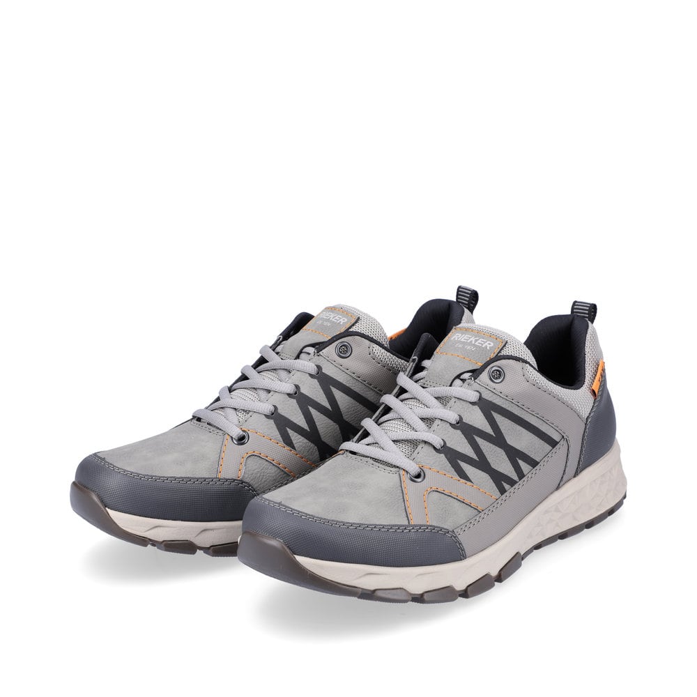 Rieker Herren Schnürschuhe mondgrau