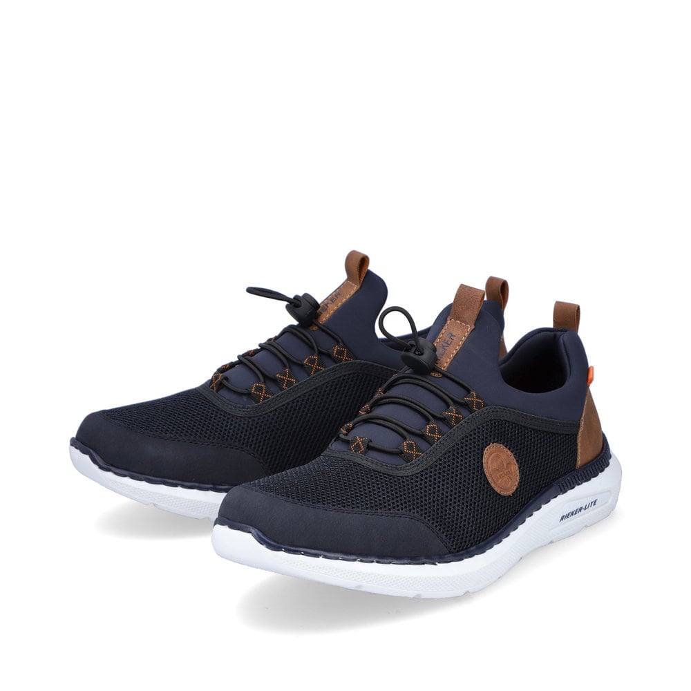 Rieker Herren Slipper marineblau