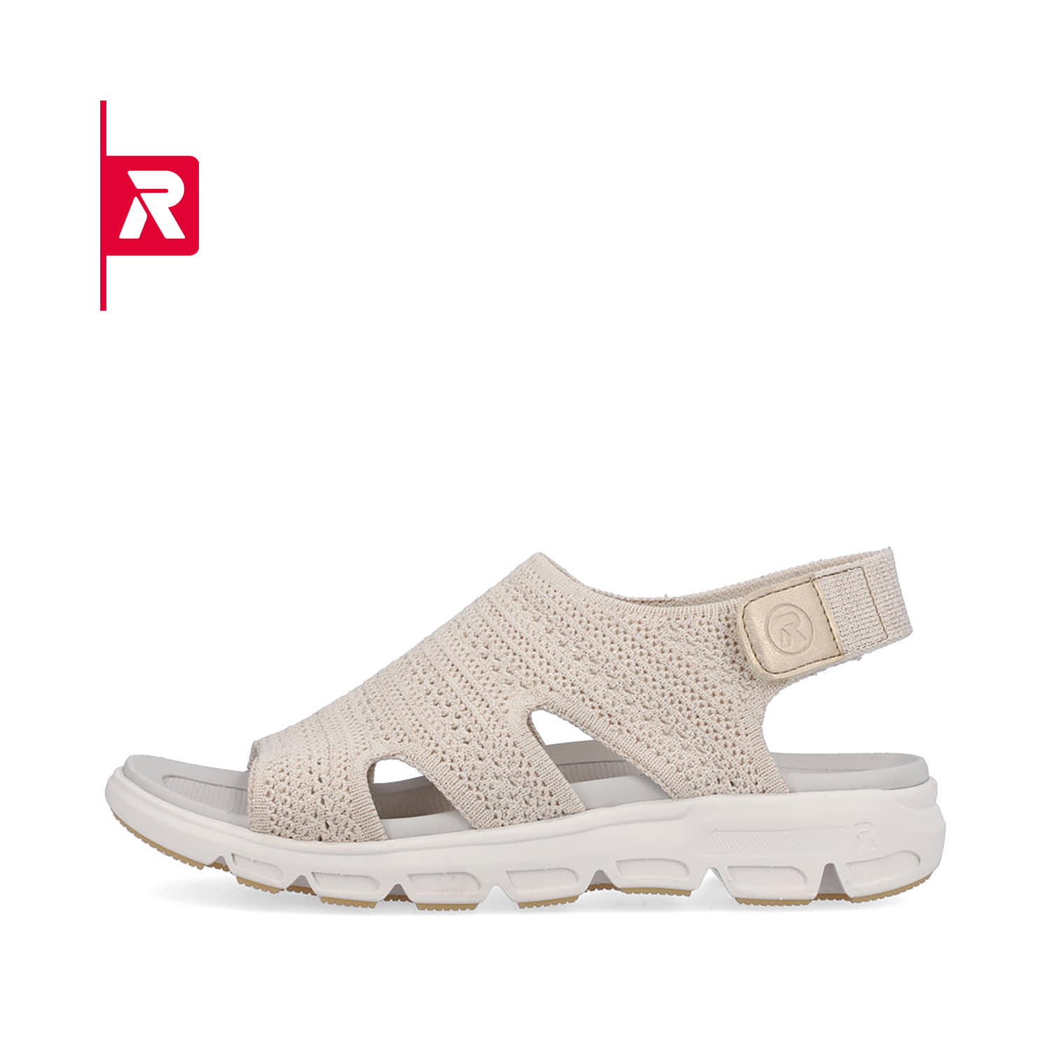 Rieker EVOLUTION Damen Trekkingsandalen creme beige
