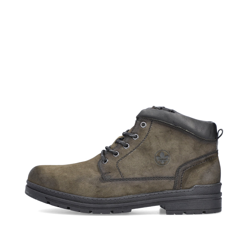 Rieker Herren Schnürstiefel khakigrün