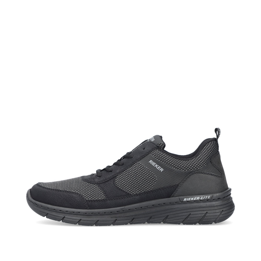 Rieker Herren Sneaker by Rieker asphaltschwarz