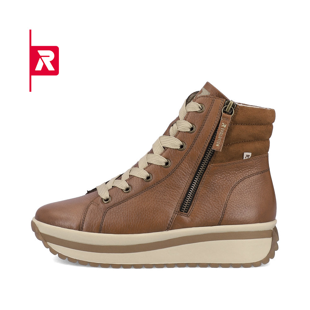 Rieker EVOLUTION Damen Stiefel wood brown