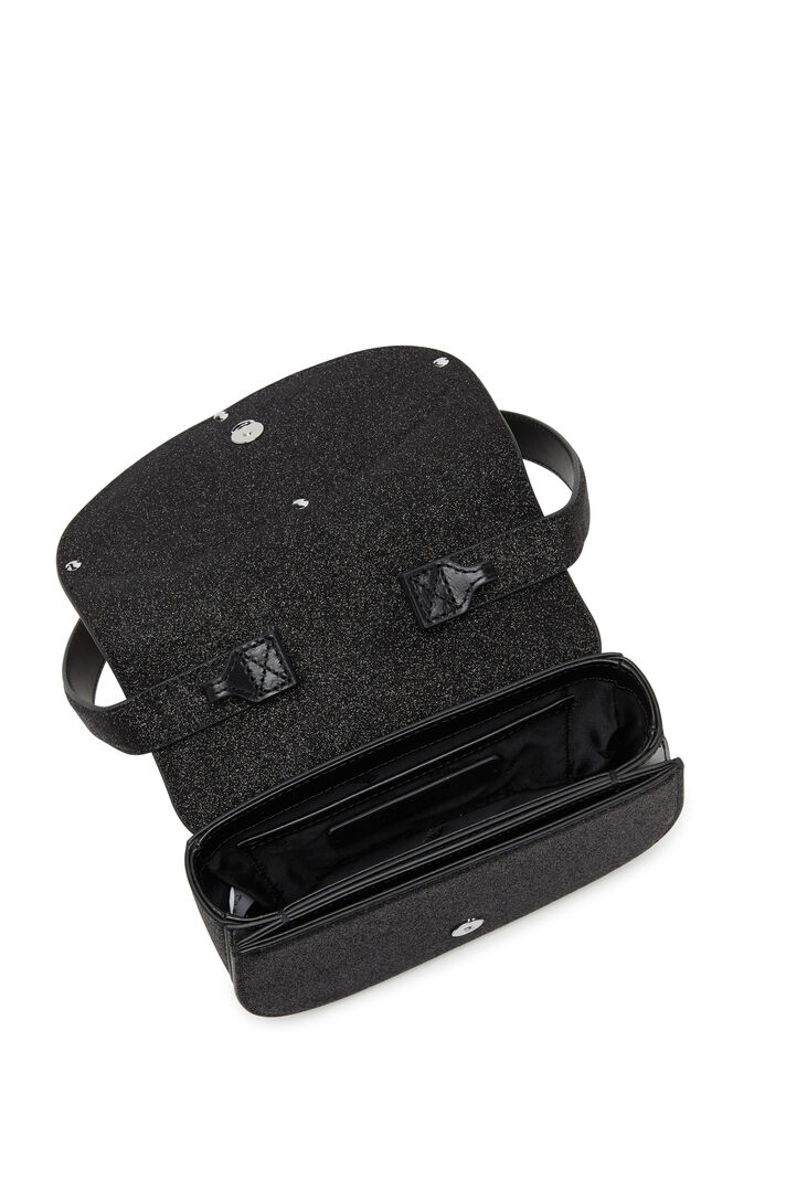 Diesel 1DR Shoulder Bag - Iconic shoulder bag in glitter fabric