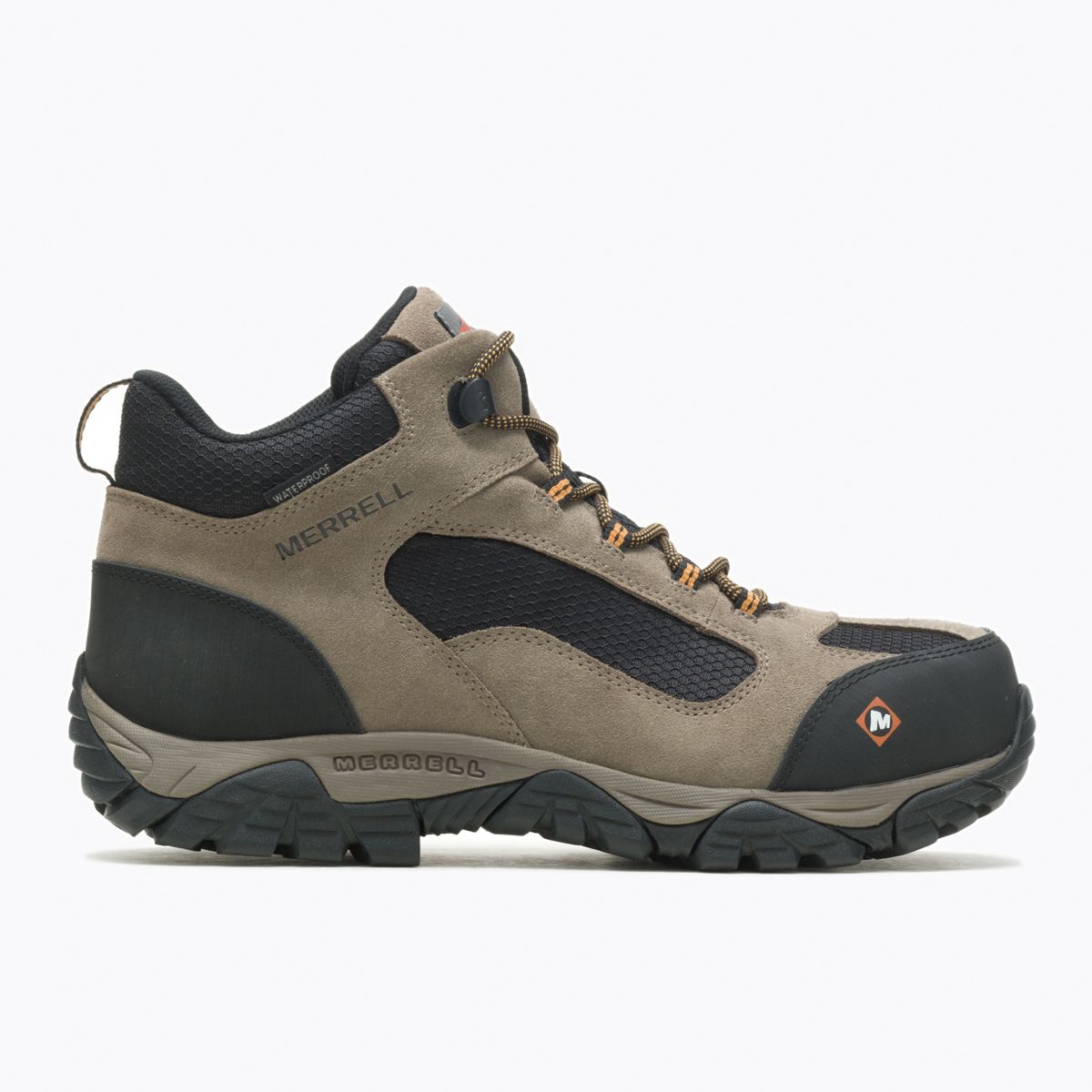 Moab Onset Mid Waterproof Comp Toe Work Boot Wide Width