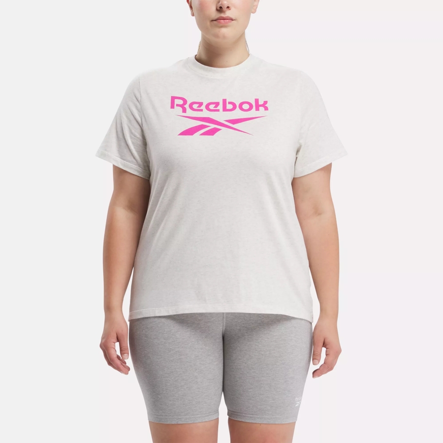 Reebok Identity Big Logo T-Shirt (Plus Size)