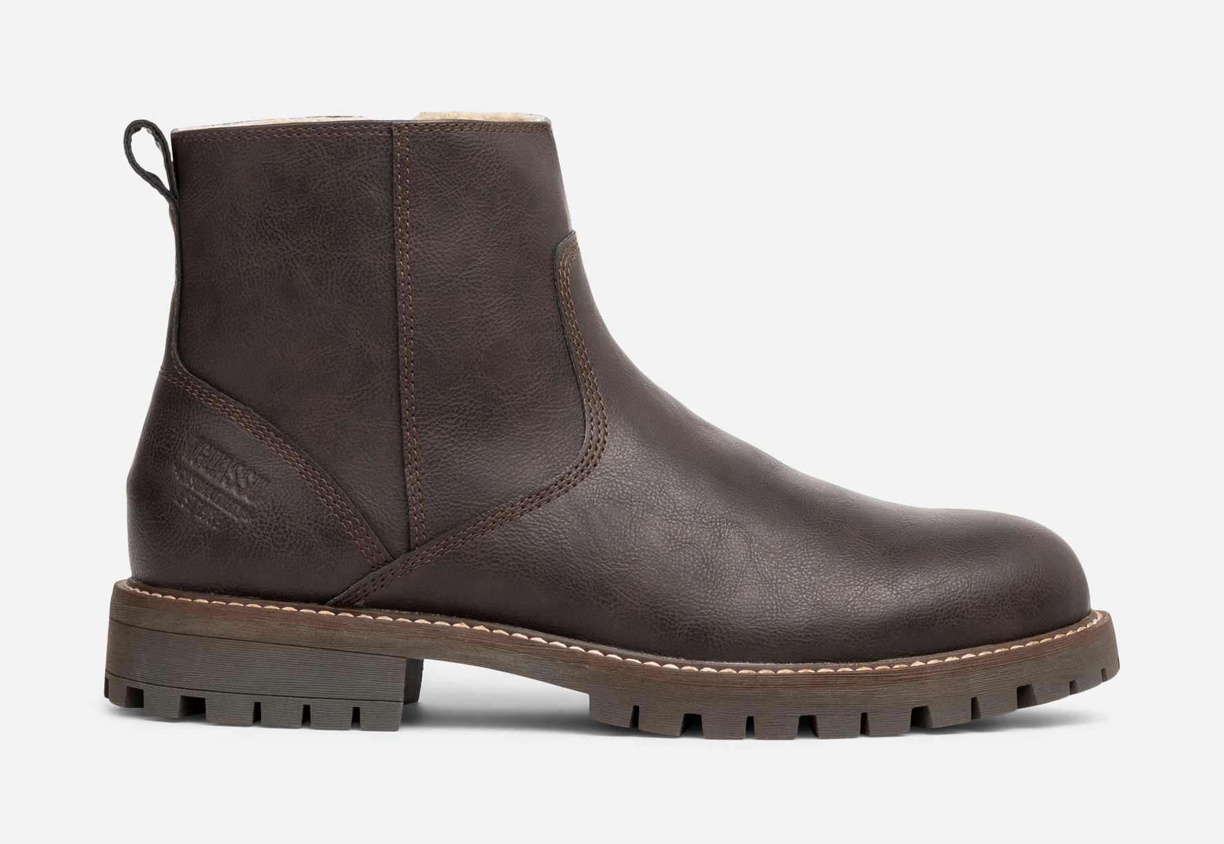 IGUASSU, Varmfodrade boots med dragkedja