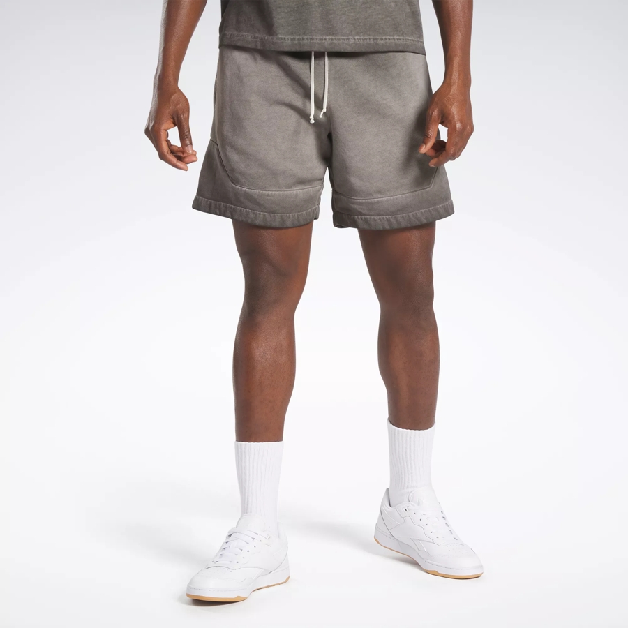 Reebok Basketball Court Top Bi-Dye Fleece Shorts