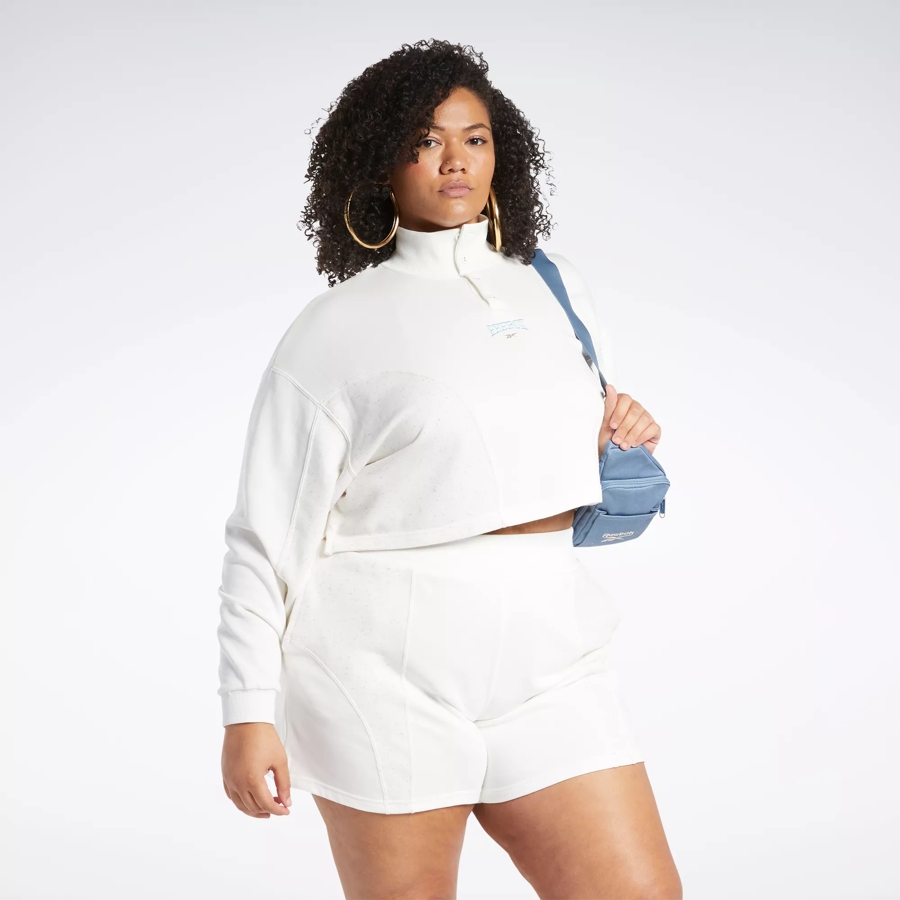 Reebok Classics Varsity Sweatshirt (Plus Size)