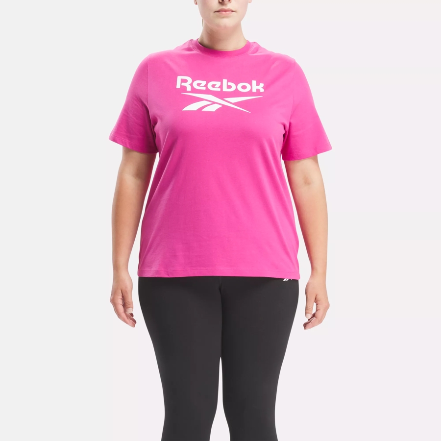 Reebok Identity Big Logo T-Shirt (Plus Size)