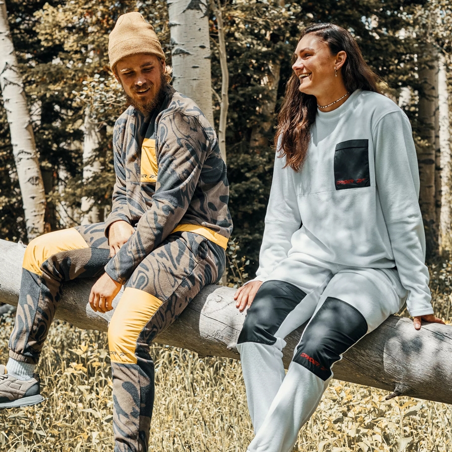 Spyder x Reebok Lounge Long Sleeve Crew Sweatshirt