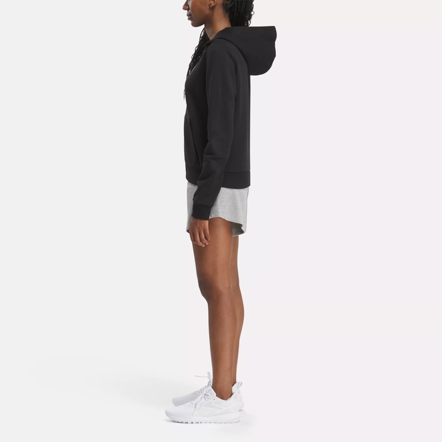 Reebok Identity Small Logo Fleece Full-Zip Sweatshirt