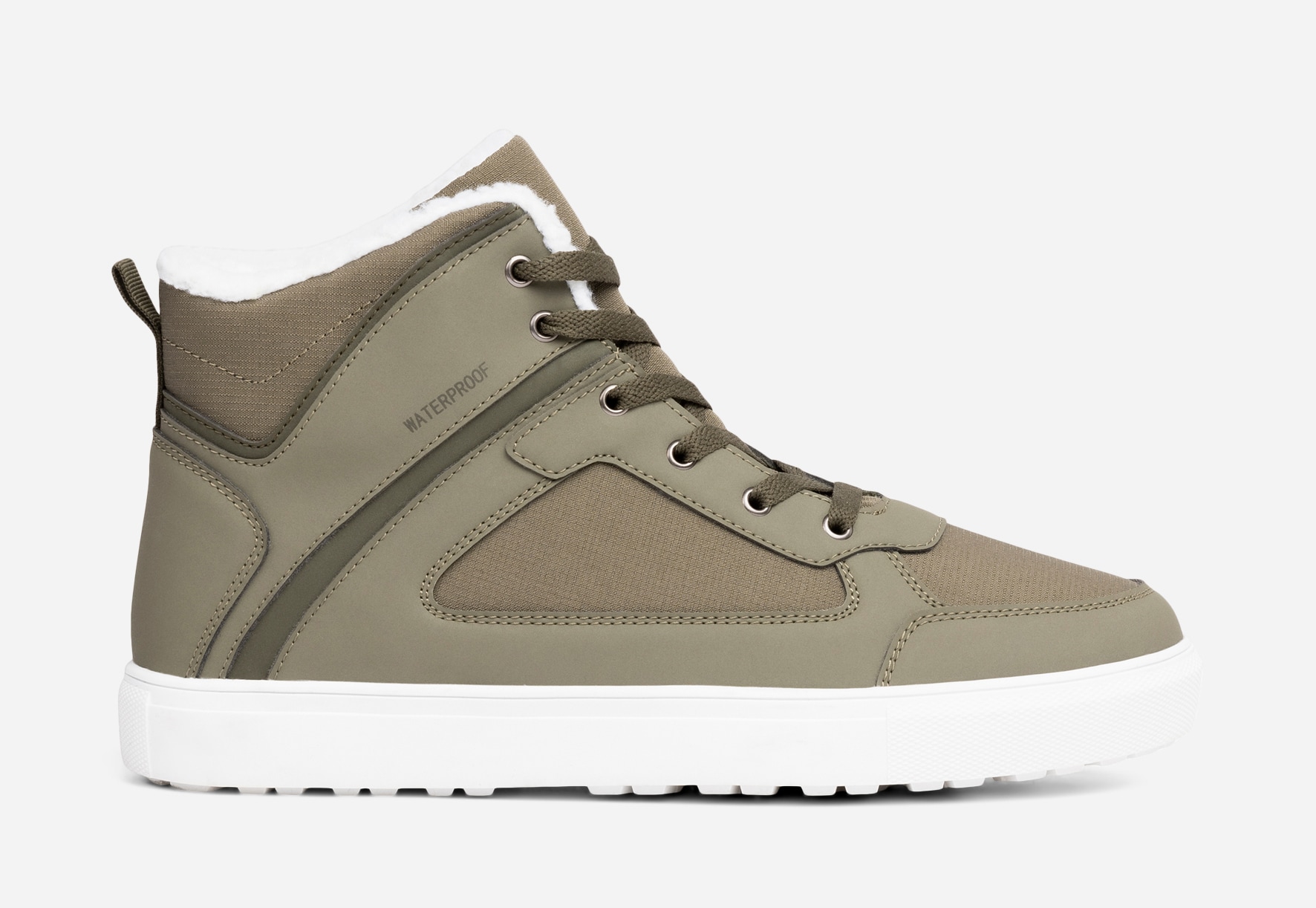 LINEAR, Varmfodrade höga sneakers waterproof