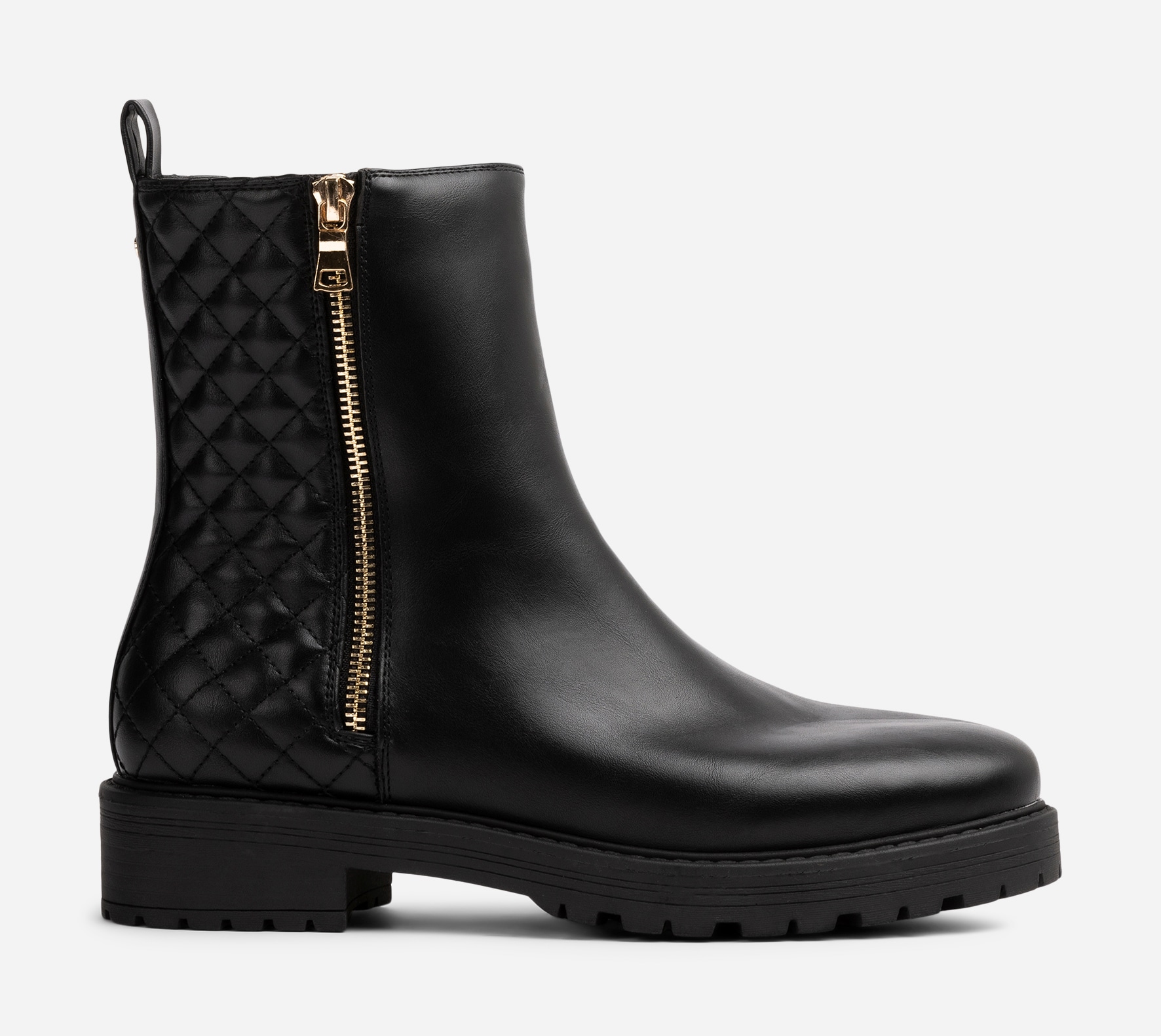 SO ALL, Boots med dragkedja