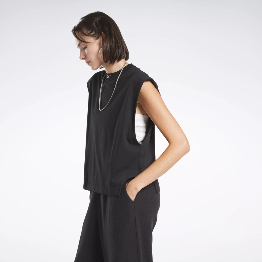 Reebok Classics Jersey Muscle Tank Top