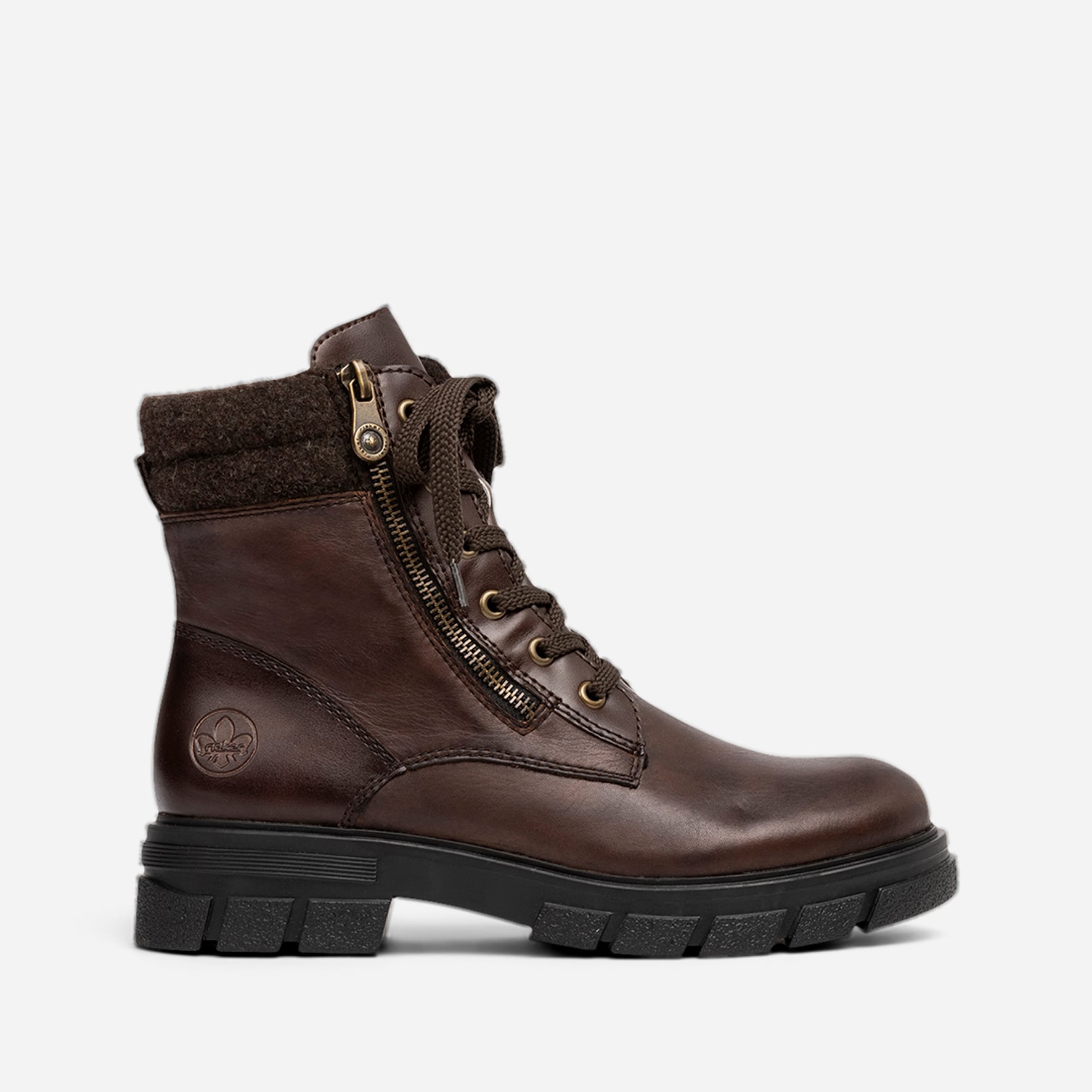 RIEKER, Varmfodrade chelseaboots