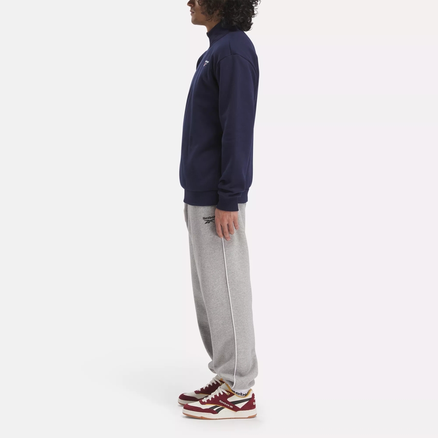 Reebok Identity Left Chest Quarter-Zip Sweatshirt