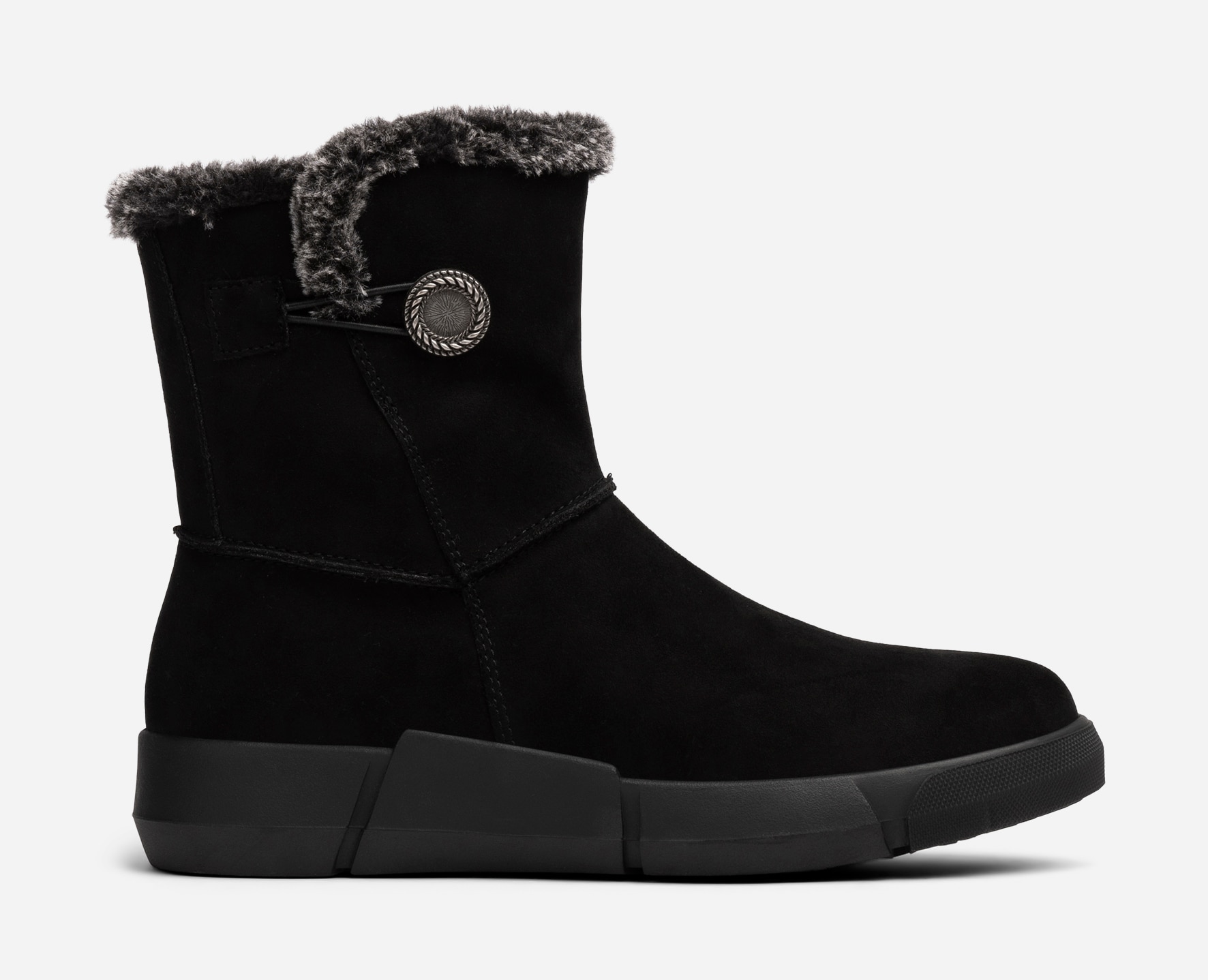 SO ALL, Varmfodrade boots med dragkedja