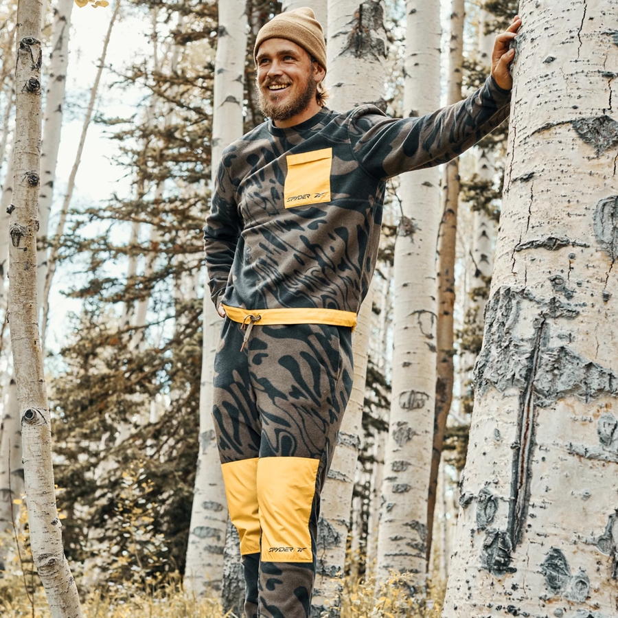 Spyder x Reebok Lounge Long Sleeve Crew Sweatshirt