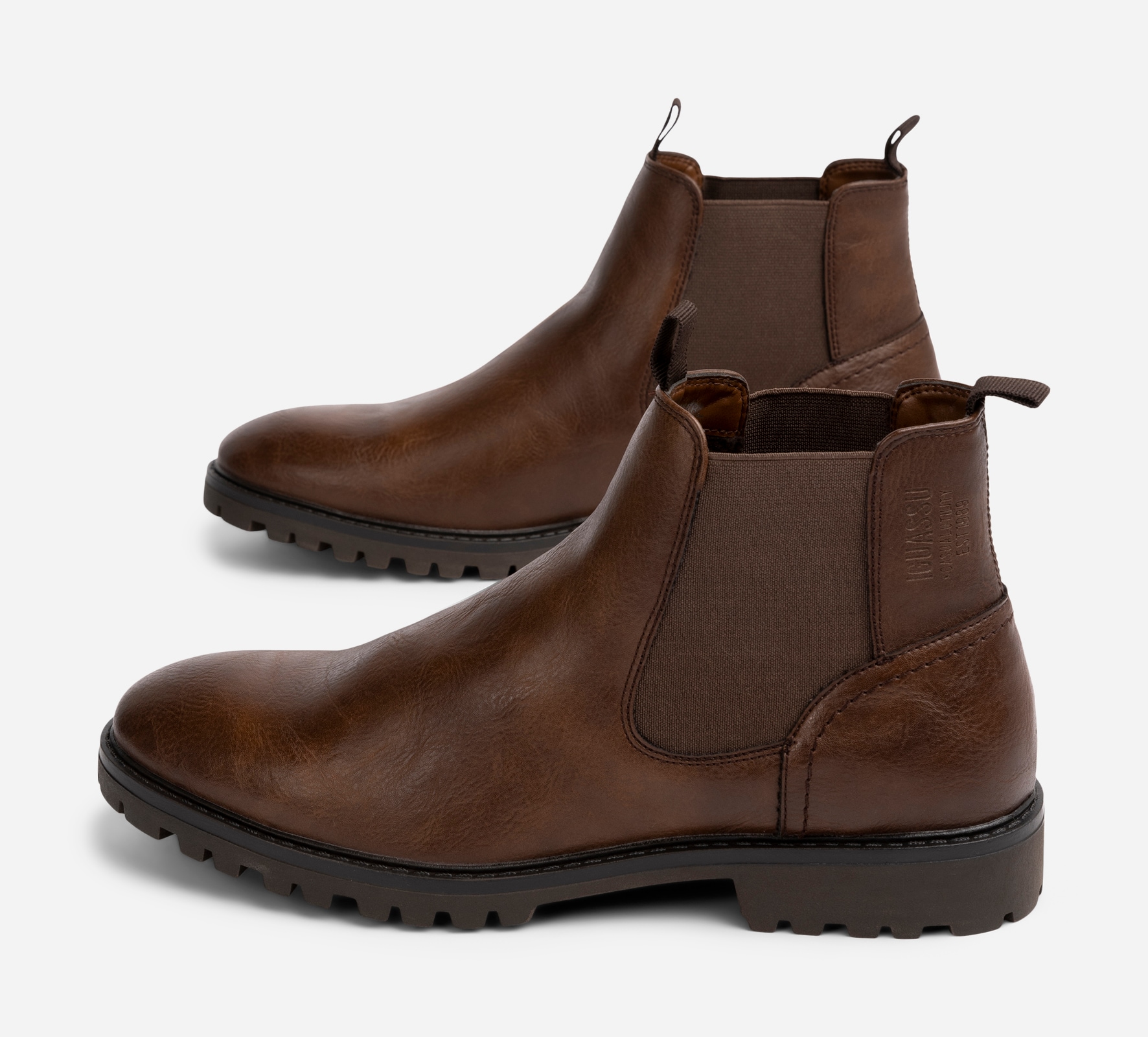 IGUASSU, Fleecefodrade chelseaboots