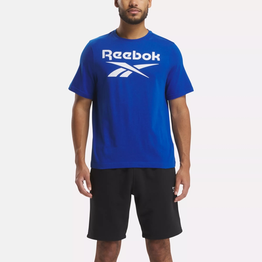 Reebok Identity Big Stacked Logo T-Shirt