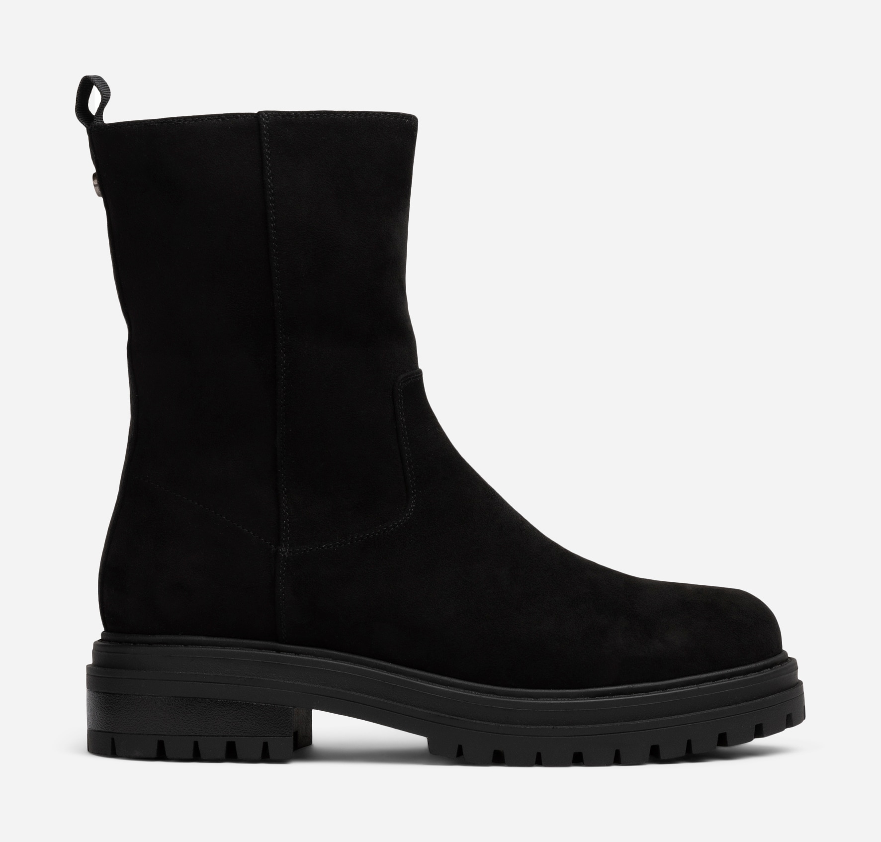 SO ALL, Varmfodrade boots med dragkedja