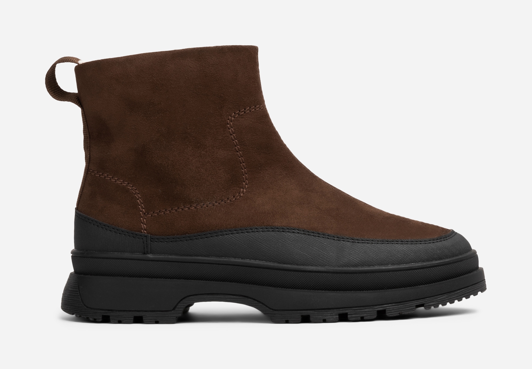 LINEAR, Varmfodrade boots med dragkedja