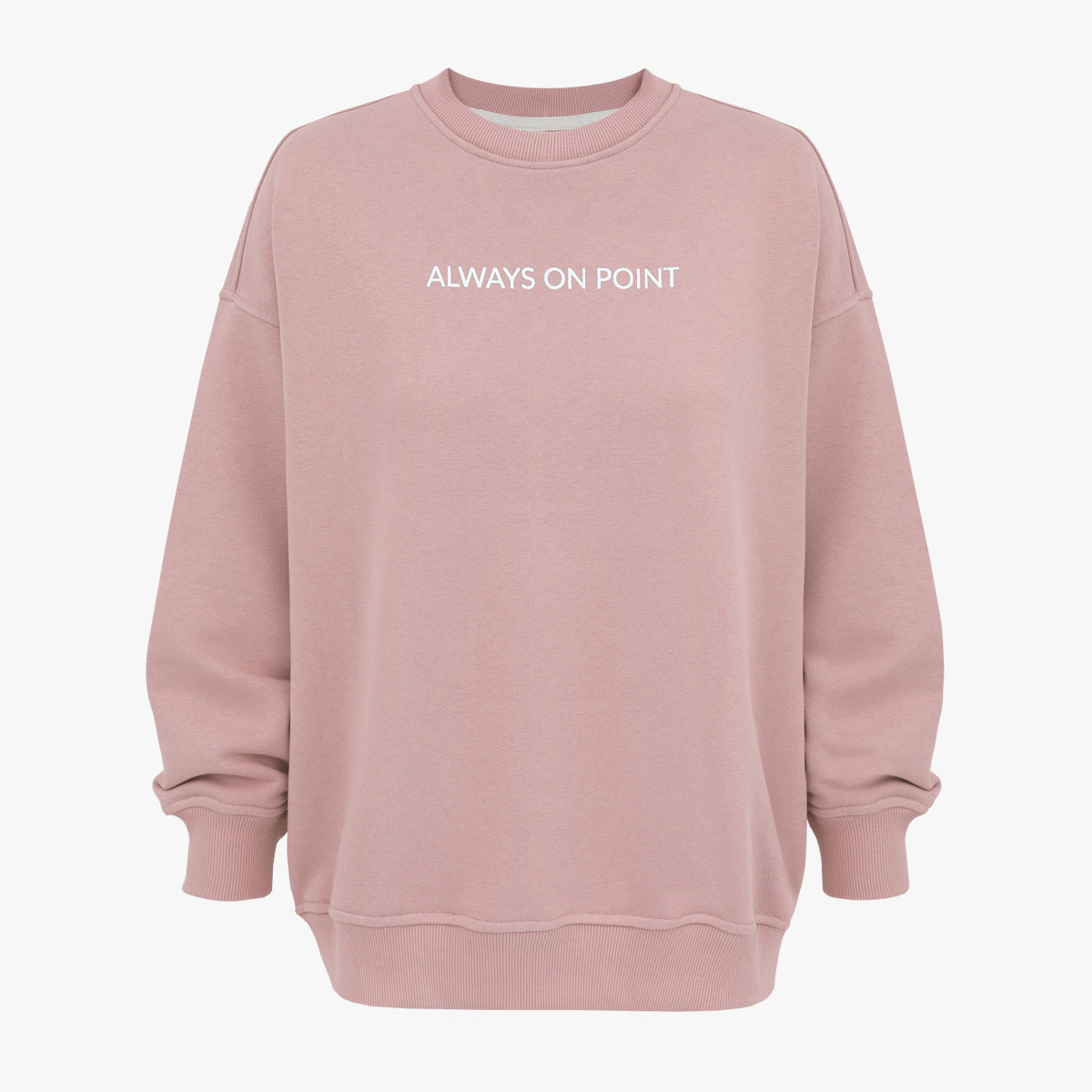 Różowa bluza oversize