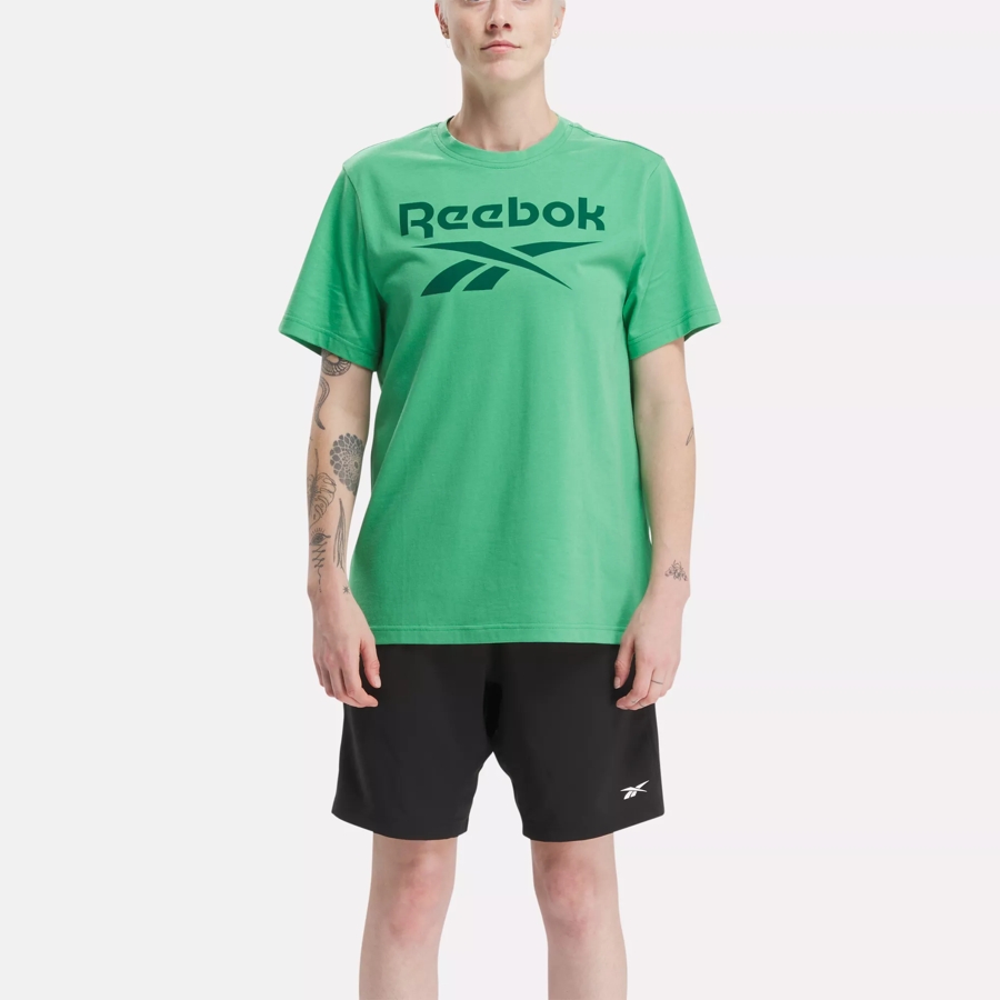 Reebok Identity Big Stacked Logo T-Shirt