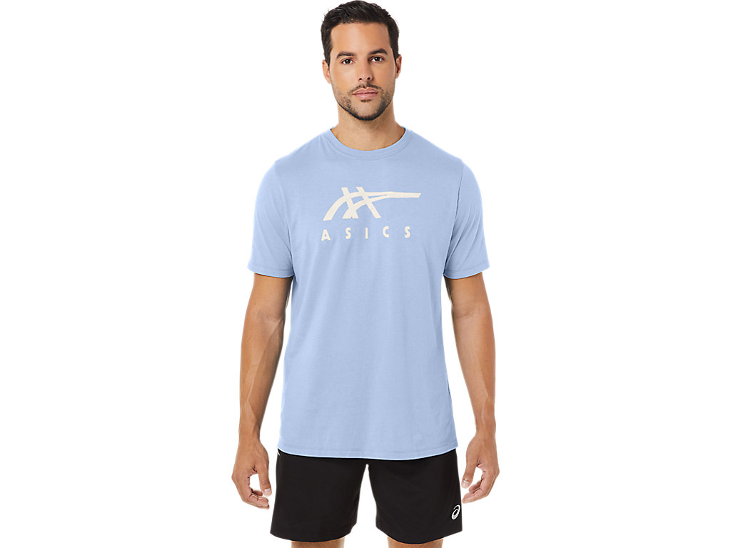 ASICS STRIPE SHORT SLEEVE TEE