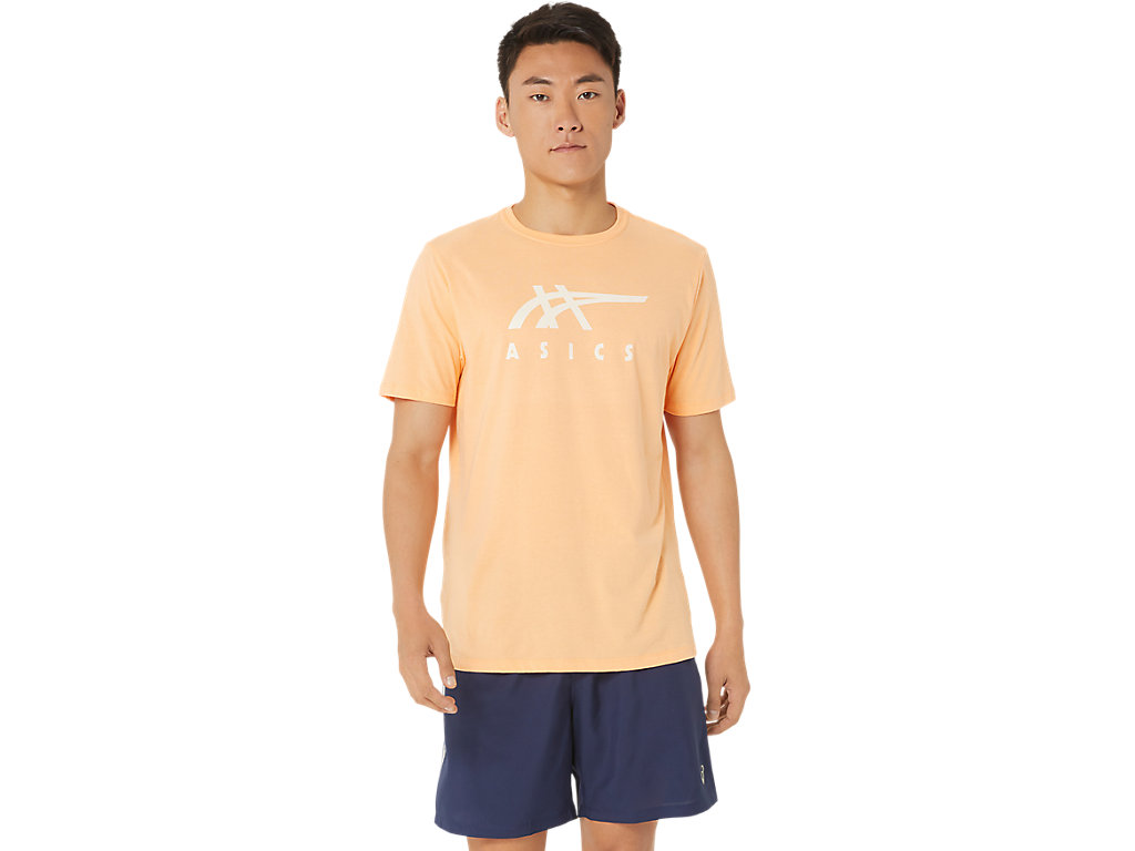 ASICS STRIPE SHORT SLEEVE TEE