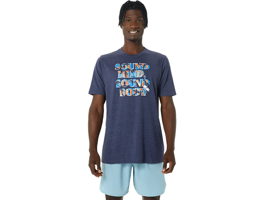 ASICS HIBISCUS SLOGAN TEE