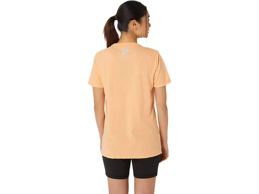 WOMEN'S ASICS HIBISCUS SPIRAL A CREW