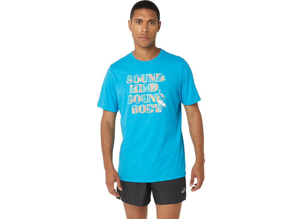 ASICS HIBISCUS SLOGAN TEE