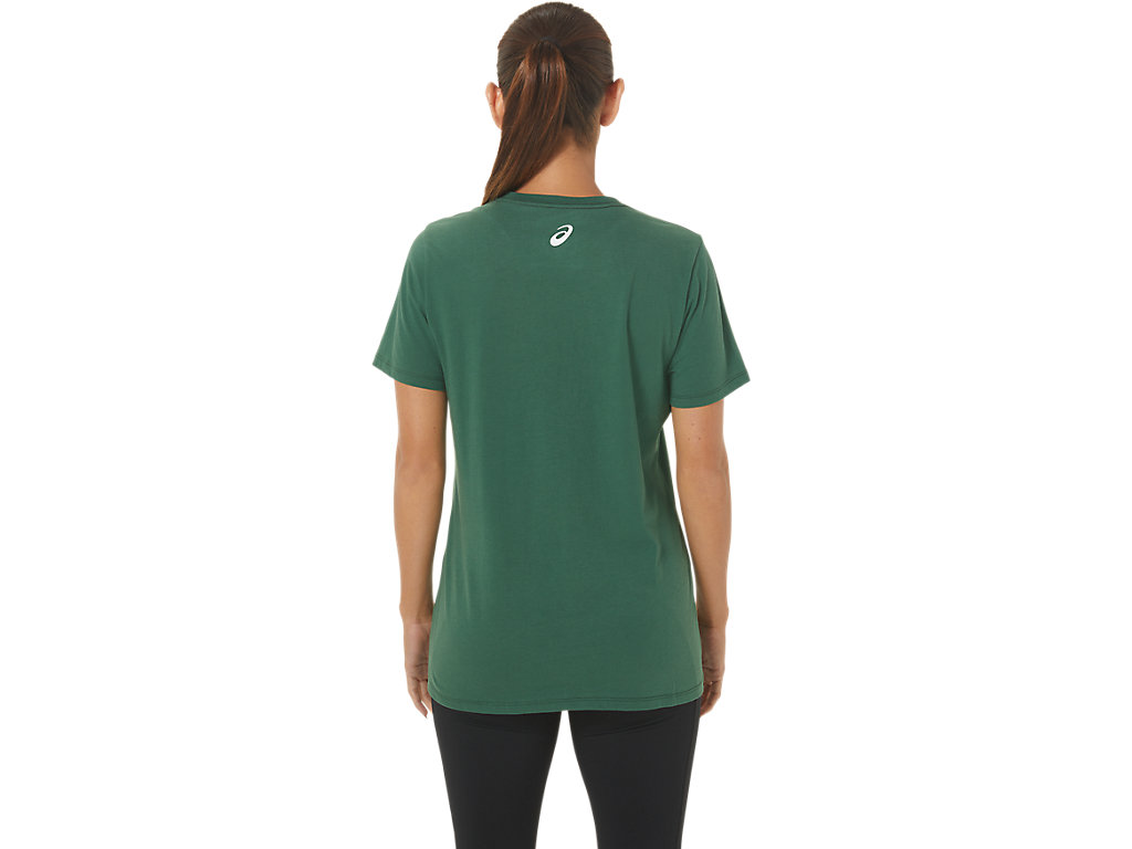 WOMEN'S ASICS HOLIDAY LIGHTS LOGO V-NECK