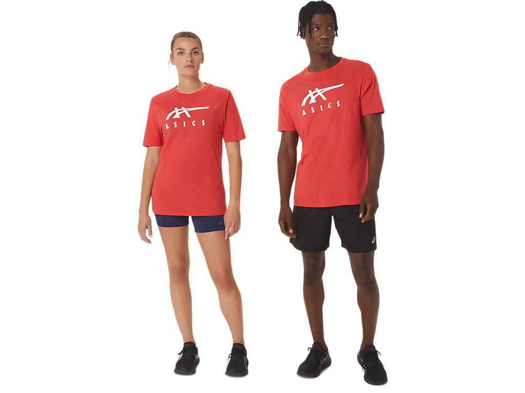 ASICS STRIPE SHORT SLEEVE TEE