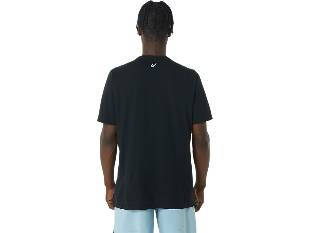 ASICS LONG ABSTRACT LOGO TEE