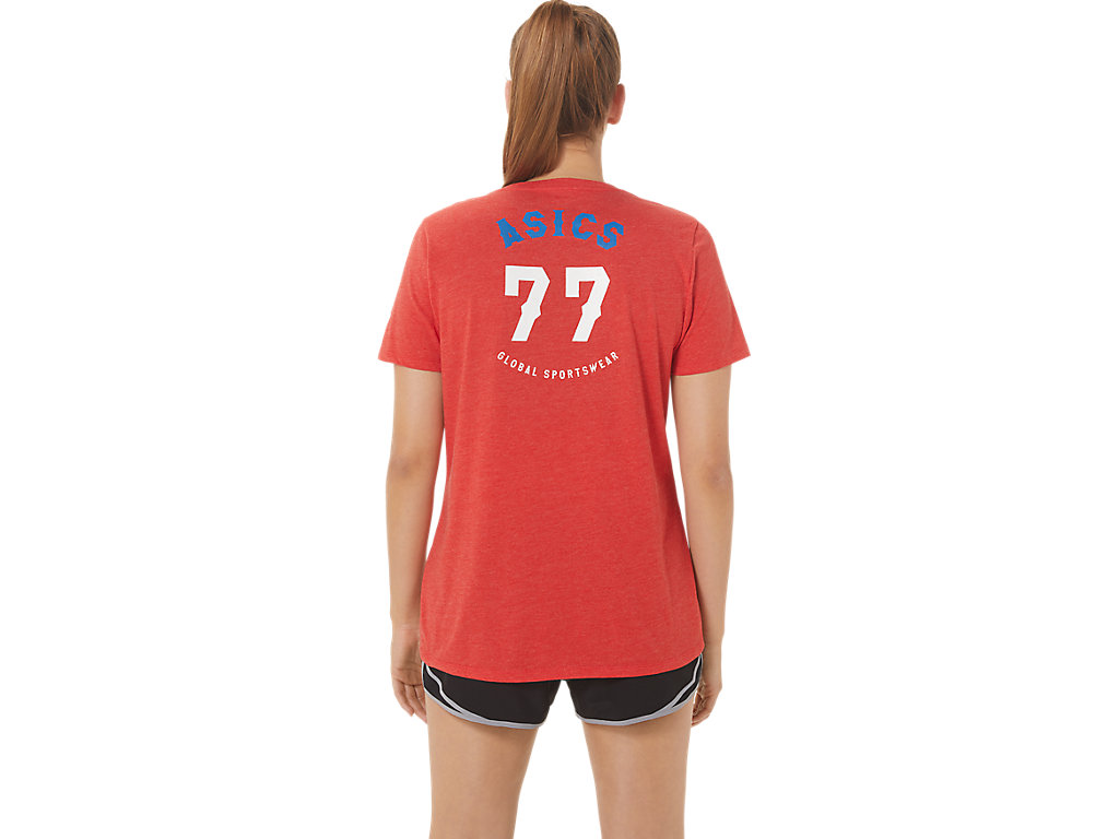 WOMEN'S ASICS 1977 HERITAGE AMERICANA V-NECK