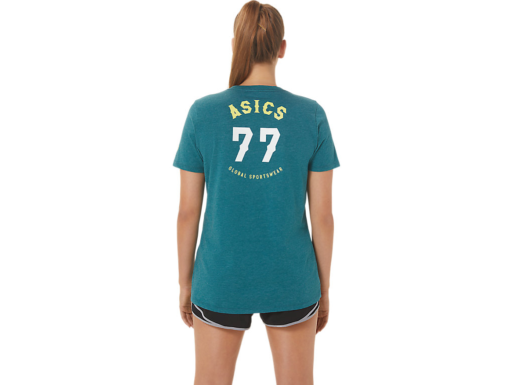 WOMEN'S ASICS 1977 HERITAGE AMERICANA V-NECK