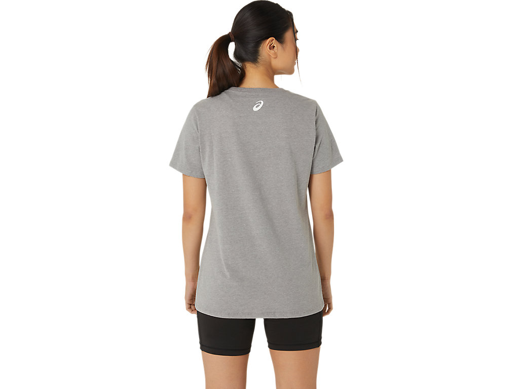 ASICS WOMEN'S HIBISCUS SLOGAN CREW
