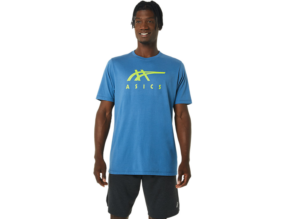 ASICS STRIPE SHORT SLEEVE TEE