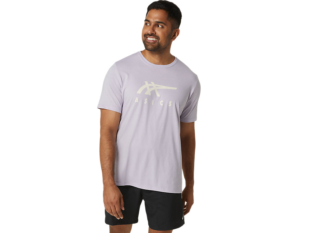 ASICS STRIPE SHORT SLEEVE TEE